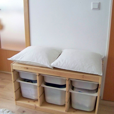 Die Garderobe für die Kinder