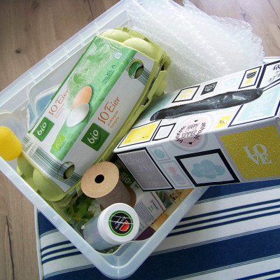 Alltagsmaterial zum Spielen